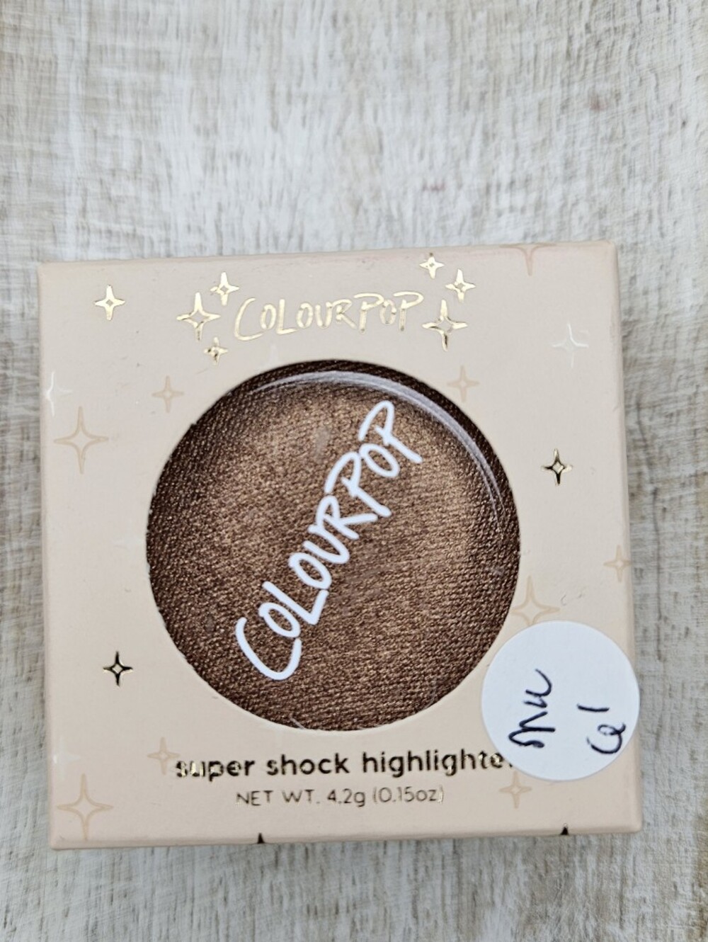 NWT ColourPop Super Shock Highlighter Natch In The Springs Summer Makeup New